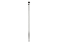 Tekton 3/8" Drive x 18" Polished Grip Extra-Long Ratchet with Quick Release Button Top View