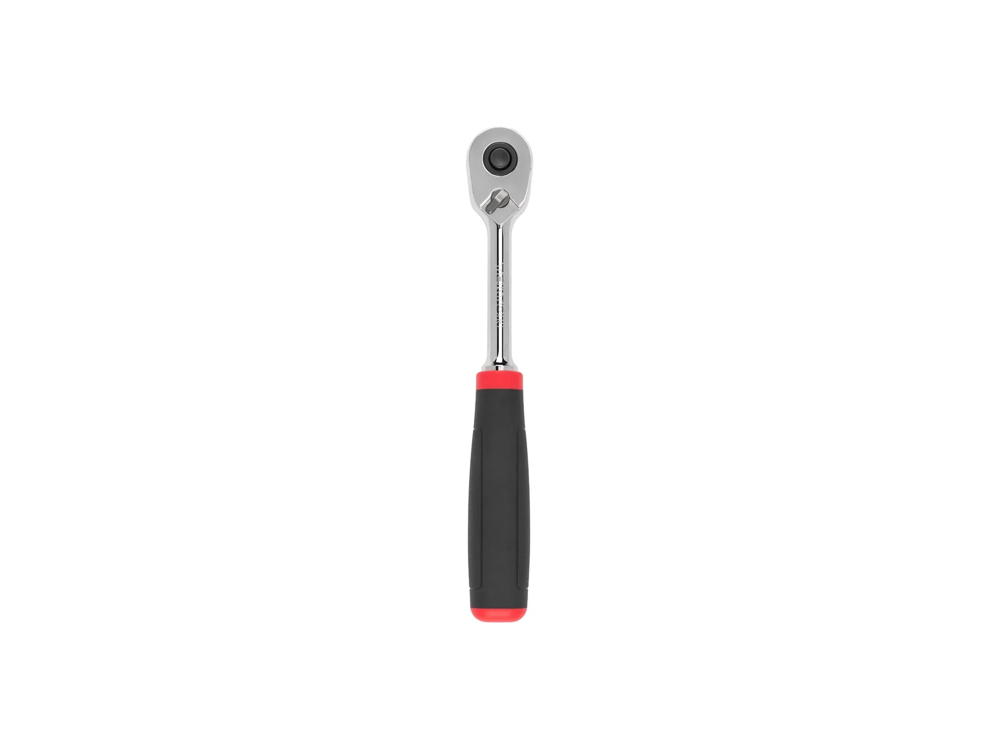 Tekton 3/8" Drive x 8" Comfort Grip Ratchet with Quick Release Button Top View 