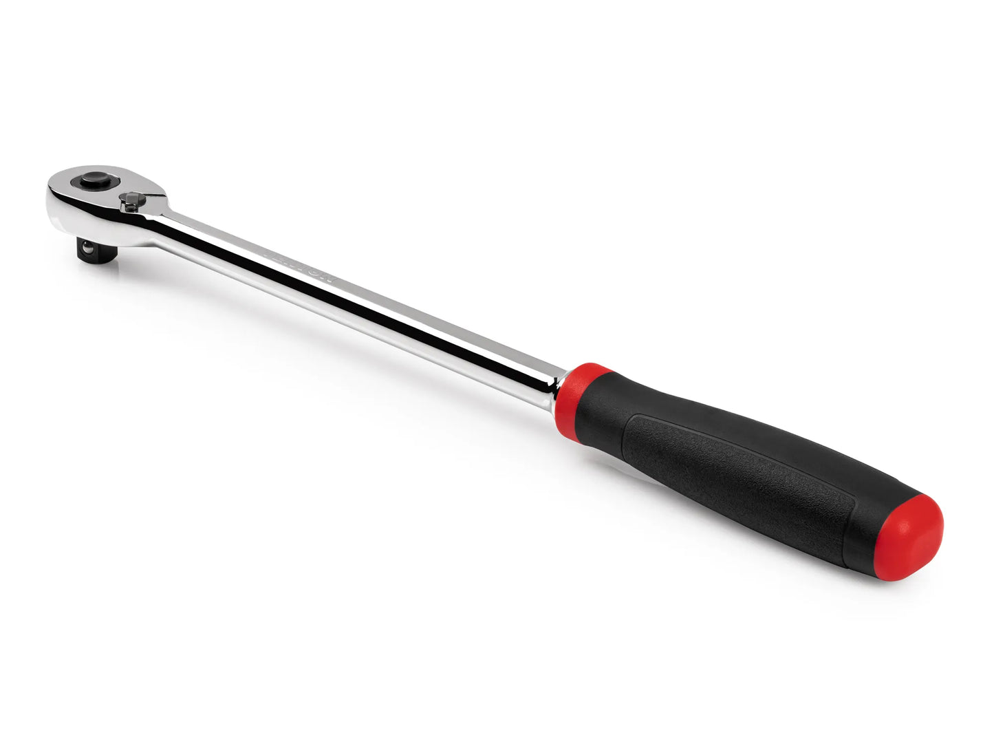 Tekton 3/8" Drive x 12" Comfort Grip Long Ratchet with Quick Release Button Left View