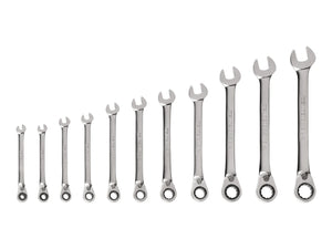 Tekton Reversible 12-Point Ratcheting Combination Wrench Set, 11-Piece (1/4-3/4 in)