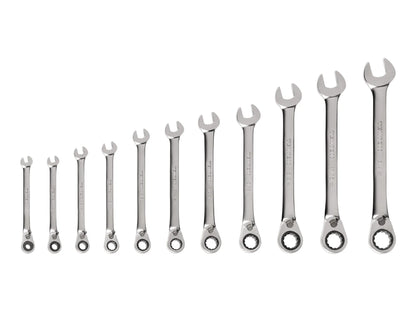 Tekton Reversible 12-Point Ratcheting Combination Wrench Set, 11-Piece (1/4-3/4 in)