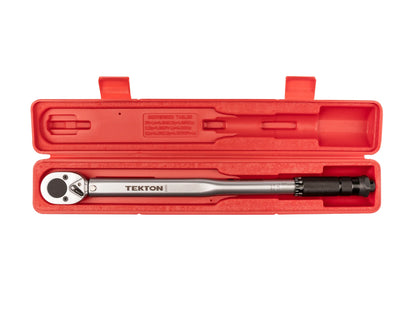 Tekton 1/2" Drive Micrometer Torque Wrench (10-150 ft-lb)