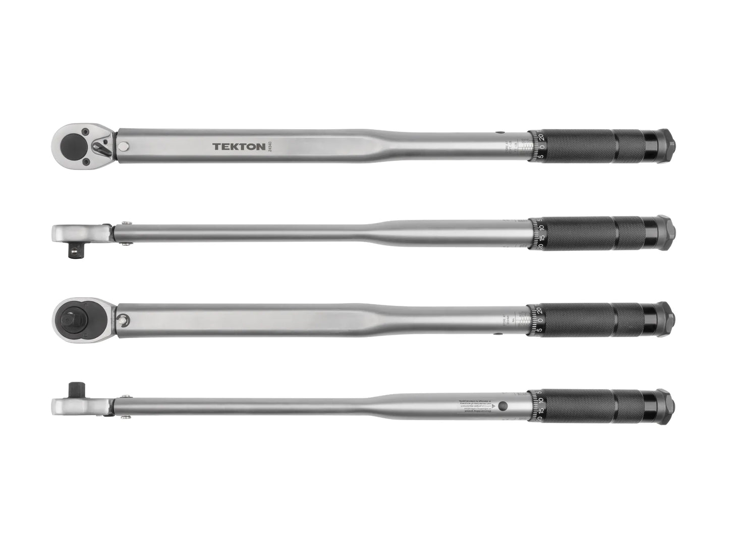Tekton 1/2" Drive Micrometer Torque Wrench (25-250 ft-lb)