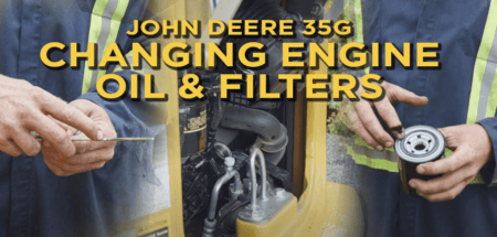 Changing Engine Oil & Filters – Mini Excavator Maintenance
