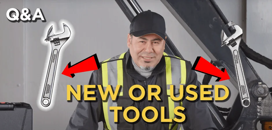 HD mechanic pictured with wrenches